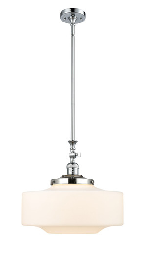 Franklin Restoration One Light Mini Pendant in Polished Chrome (405|206-PC-G691-16)