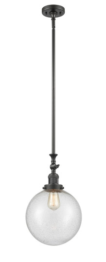 Franklin Restoration LED Mini Pendant in Oil Rubbed Bronze (405|206-OB-G204-10-LED)