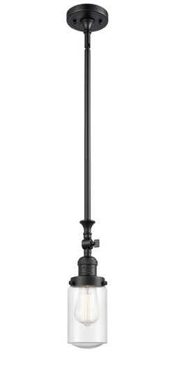 Franklin Restoration LED Mini Pendant in Matte Black (405|206-BK-G314-LED)