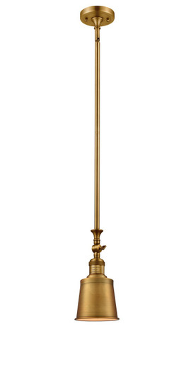 Franklin Restoration LED Pendant in Brushed Brass (405|206-BB-M9-BB-LED)