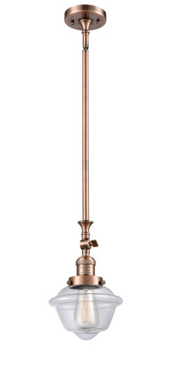Franklin Restoration LED Mini Pendant in Antique Copper (405|206-AC-G532-LED)