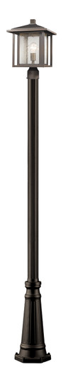 Aspen One Light Outdoor Post Mounted Fixture in Oil Rubbed Bronze (224|554PHB-519P-ORB)