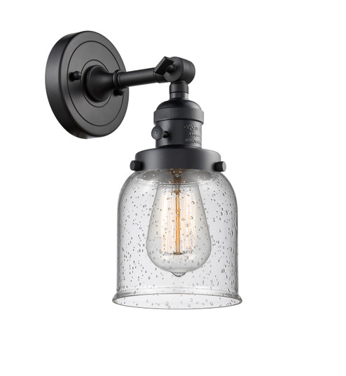 Franklin Restoration LED Wall Sconce in Matte Black (405|203SW-BK-G54-LED)