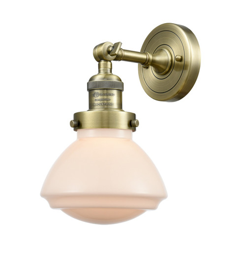Franklin Restoration LED Wall Sconce in Antique Brass (405|203-AB-G321-LED)