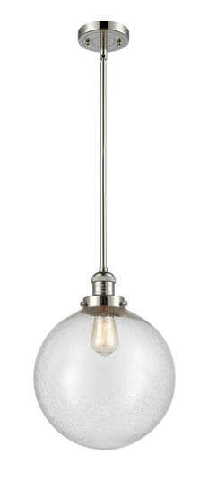 Franklin Restoration LED Mini Pendant in Polished Nickel (405|201S-PN-G204-12-LED)