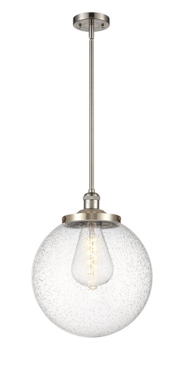 Franklin Restoration LED Pendant in Polished Nickel (405|201S-PN-G202-14-LED)