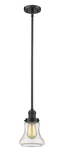 Franklin Restoration One Light Mini Pendant in Oil Rubbed Bronze (405|201S-OB-G192)