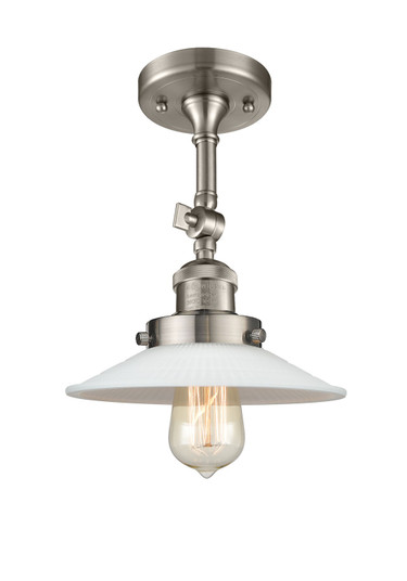 Franklin Restoration LED Semi-Flush Mount in Brushed Satin Nickel (405|201F-SN-G1-LED)