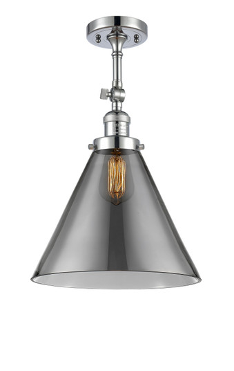 Franklin Restoration LED Semi-Flush Mount in Polished Chrome (405|201F-PC-G43-L-LED)