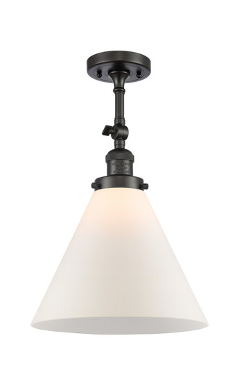 Franklin Restoration LED Semi-Flush Mount in Oil Rubbed Bronze (405|201F-OB-G41-L)
