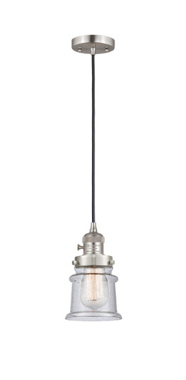Franklin Restoration LED Mini Pendant in Brushed Satin Nickel (405|201CSW-SN-G184S-LED)