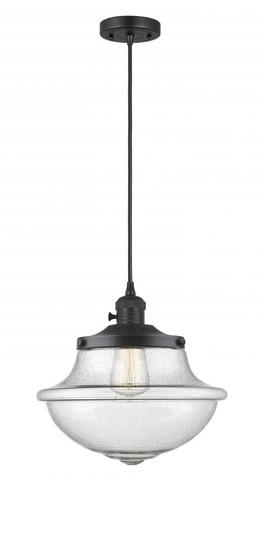 Franklin Restoration LED Mini Pendant in Matte Black (405|201CSW-BK-G544-LED)
