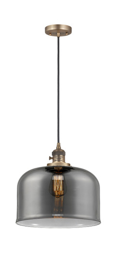 Franklin Restoration LED Mini Pendant in Brushed Brass (405|201CSW-BB-G73-L-LED)