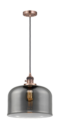 Franklin Restoration LED Mini Pendant in Antique Copper (405|201CSW-AC-G73-L-LED)
