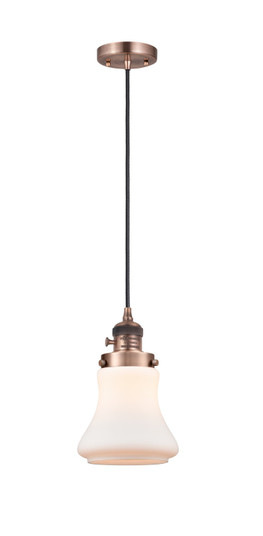 Franklin Restoration LED Mini Pendant in Antique Copper (405|201CSW-AC-G191-LED)