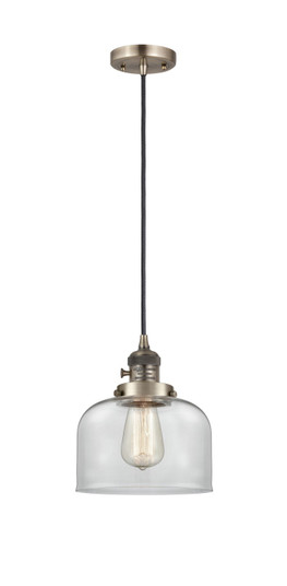 Franklin Restoration LED Mini Pendant in Antique Brass (405|201CSW-AB-G72-LED)