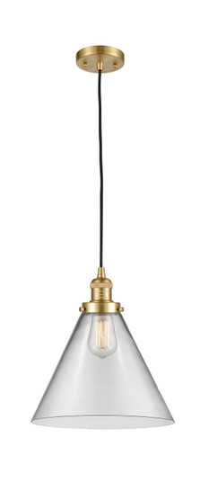 Franklin Restoration LED Pendant in Satin Gold (405|201C-SG-G42-L-LED)