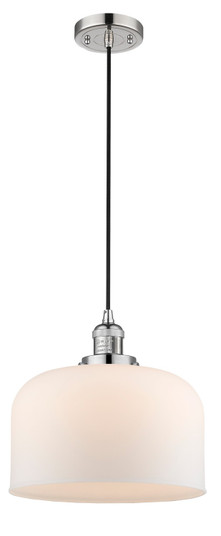 Franklin Restoration One Light Mini Pendant in Polished Nickel (405|201C-PN-G71-L)