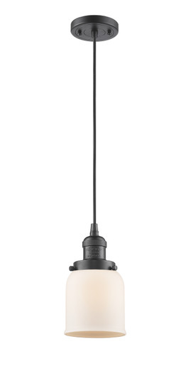 Franklin Restoration LED Mini Pendant in Oil Rubbed Bronze (405|201C-OB-G51-LED)