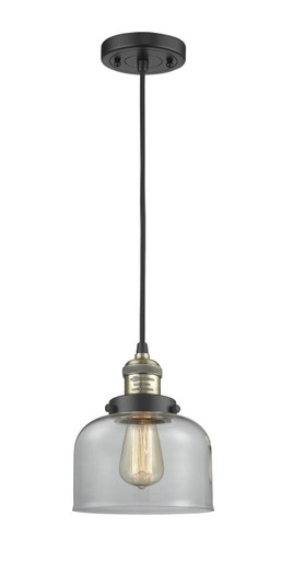 Franklin Restoration LED Mini Pendant in Black Antique Brass (405|201C-BAB-G72-LED)