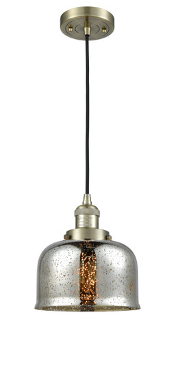 Franklin Restoration LED Mini Pendant in Antique Brass (405|201C-AB-G78-LED)