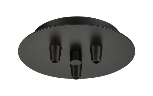 Custom Cord Three Light Multi Port Canopy in Oil Rubbed Bronze (405|103-OB)