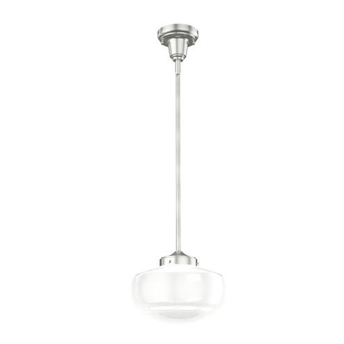 Saddle Creek One Light Pendant in Brushed Nickel (47|19190)