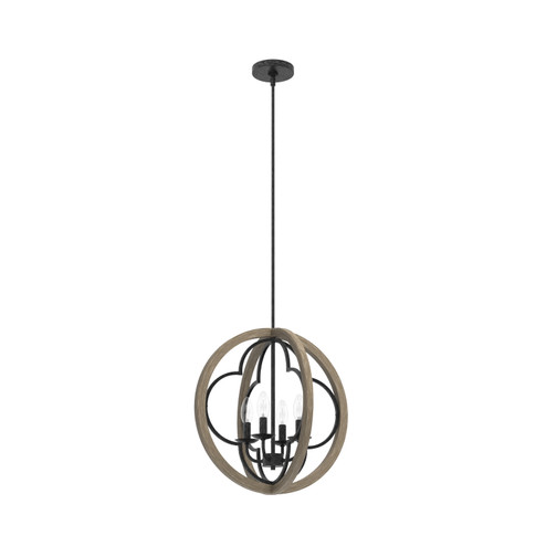 Gablecrest Four Light Pendant in French Oak (47|19095)