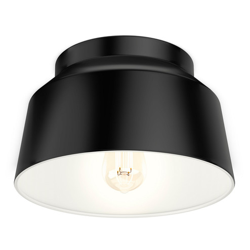 Cranbrook One Light Flush Mount in Matte Black (47|19023)