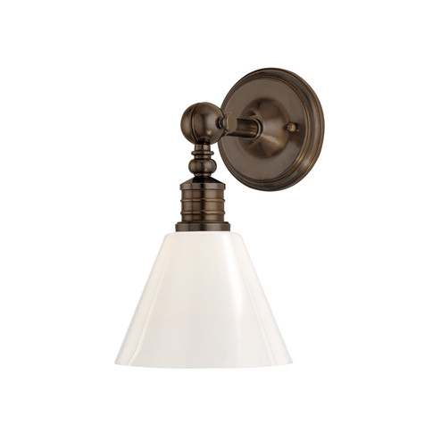 Darien One Light Wall Sconce in Distressed Bronze (70|9601-DB)