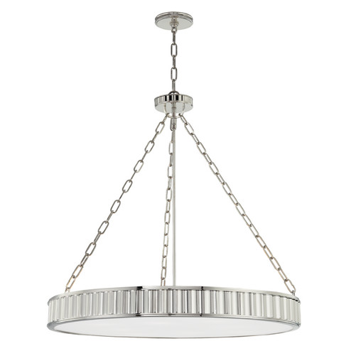 Middlebury Eight Light Pendant in Polished Nickel (70|903-PN)