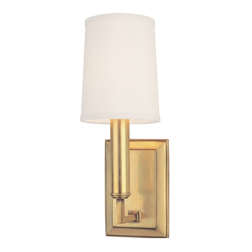 Clinton One Light Wall Sconce in Aged Brass (70|811-AGB)