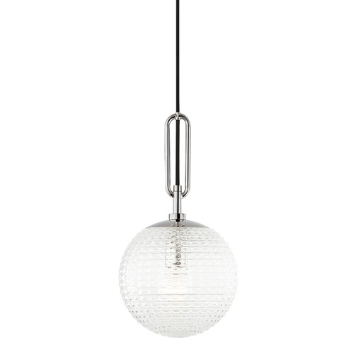 Jewett One Light Pendant in Polished Nickel (70|7110-PN)