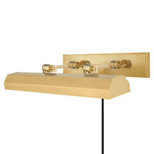 Woodbury Three Light Picture Light With Plug in Aged Brass (70|7023-AGB)