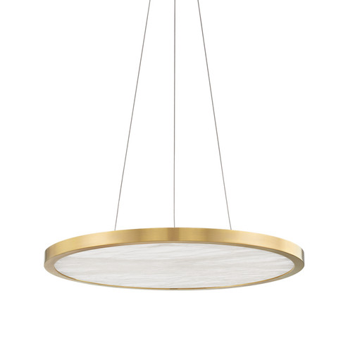 Eastport LED Pendant in Aged Brass (70|6324-AGB)