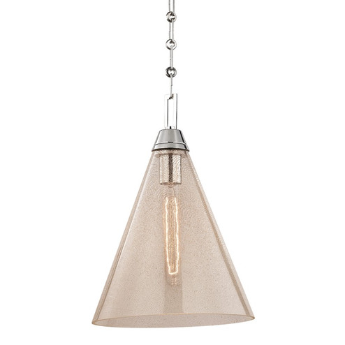 Newbury One Light Pendant in Polished Nickel (70|6011-PN)