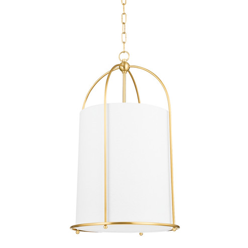 Orlando One Light Lantern in Aged Brass (70|4816-AGB)