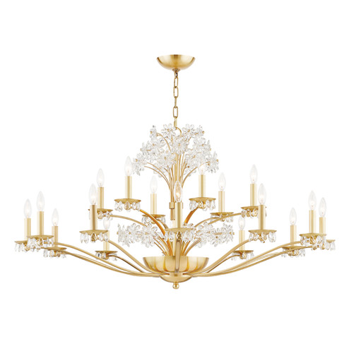 Beaumont 20 Light Chandelier in Aged Brass (70|4452-AGB)