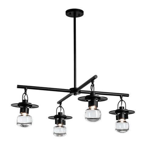 Mason LED Outdoor Pendant in Coastal Oil Rubbed Bronze (39|364212-SKT-MULT-14-ZM0435)