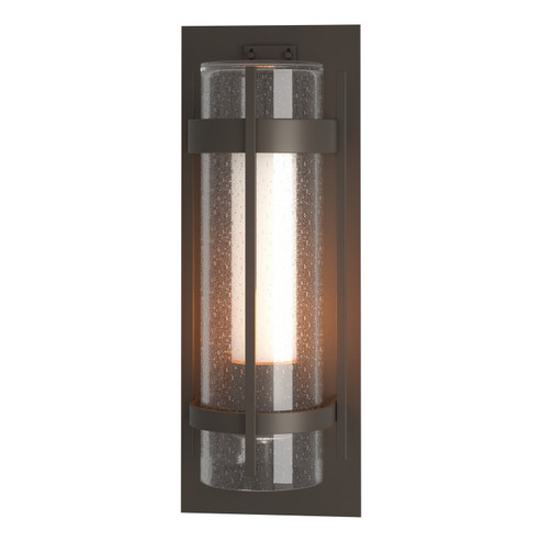 Torch One Light Outdoor Wall Sconce in Coastal Dark Smoke (39|305898-SKT-77-ZS0656)