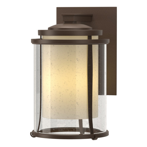 Meridian One Light Outdoor Wall Sconce in Coastal Bronze (39|305615-SKT-75-ZS0283)