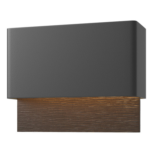 Stratum LED Outdoor Wall Sconce in Coastal Black (39|302630-LED-80-14)