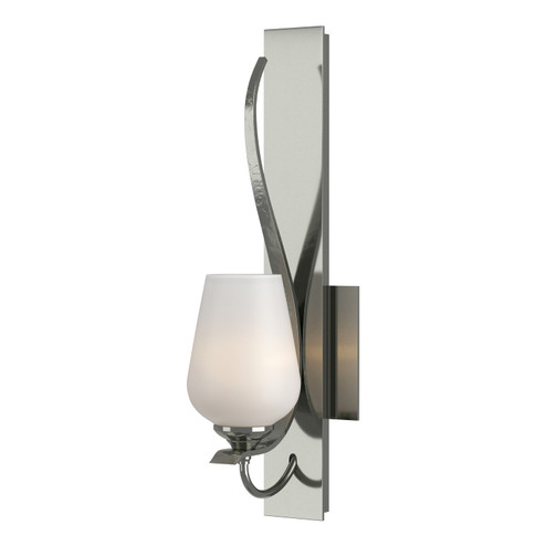Flora One Light Wall Sconce in Sterling (39|203035-SKT-85-GG0303)