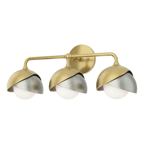 Brooklyn Three Light Bath Sconce in Modern Brass (39|201375-SKT-86-85-GG0711)