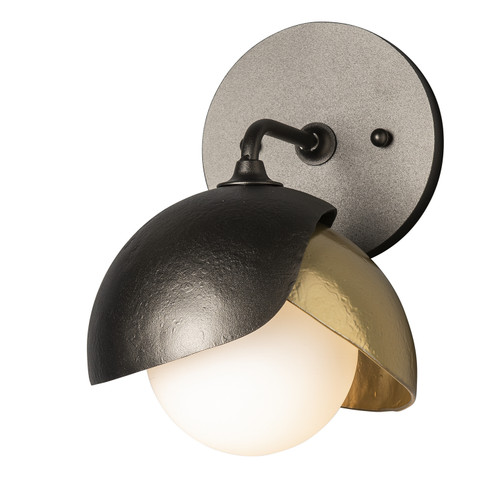 Brooklyn One Light Bath Sconce in Oil Rubbed Bronze (39|201374-SKT-14-84-GG0711)