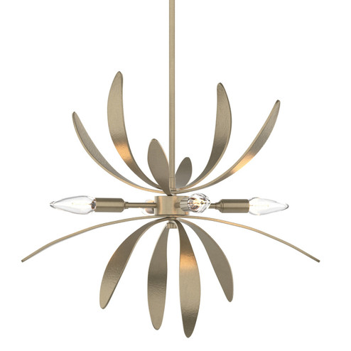 Dahlia Four Light Pendant in Soft Gold (39|184350-SKT-MULT-84)