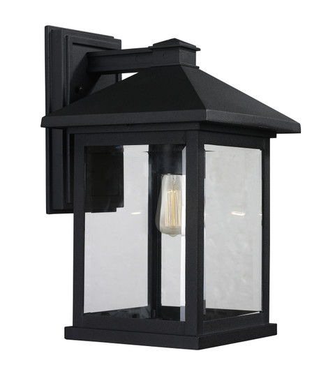 Portland One Light Outdoor Wall Light in Black (224|531B-BK)