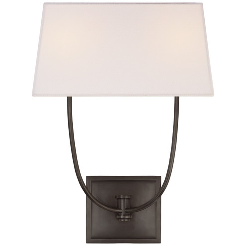 Venini Two Light Wall Sconce in Bronze (268|CHD 2621BZ-L)