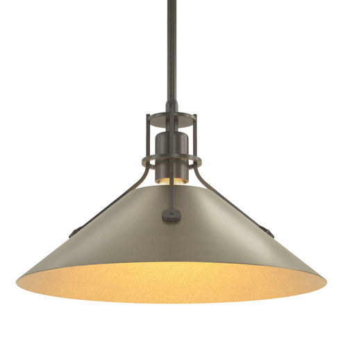 Henry One Light Pendant in Dark Smoke (39|134550-SKT-MULT-07-84)