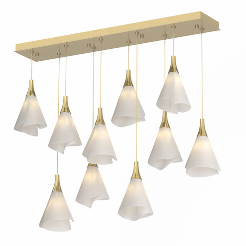 Mobius LED Pendant in Modern Brass (39|131202-SKT-STND-86-SH1987)
